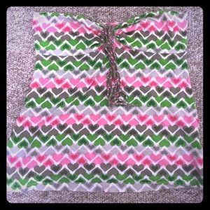 Cute hearts top